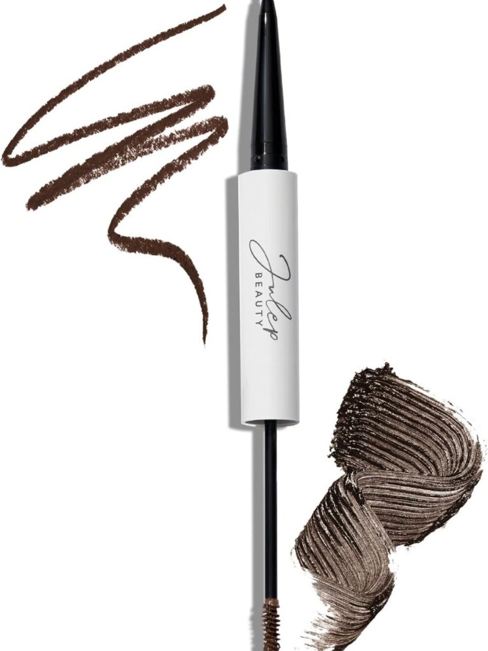 Sculpting Brow Pencil & Tinted Gel Duo, Dual-Ended, Dark Brown - Perfect Brows!